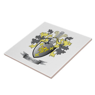 King Coat of Arms Tile