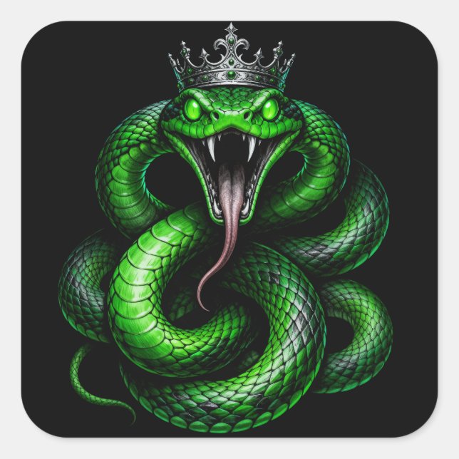 King Cobra Crown Sticker (Front)