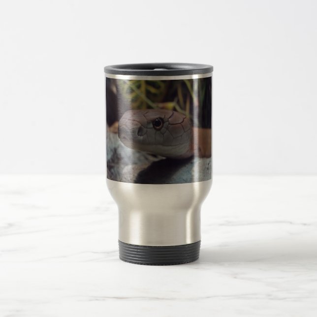 King Cobra Photo Travel Mug (Center)
