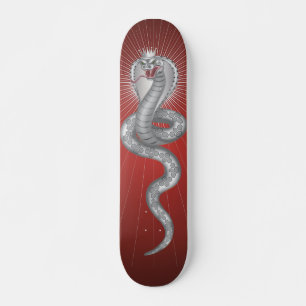 King Cobra - Red Skateboard