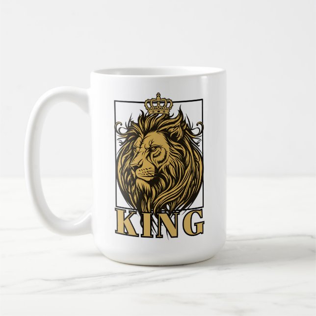 King Coffee Mug (Left)