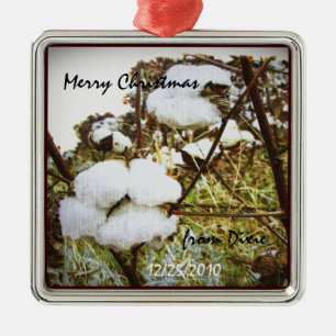 King Cotton Metal Tree Decoration