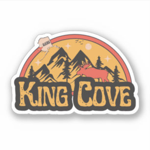 King Cove, Alaska Sticker