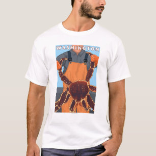 King Crab Fisherman - Washington T-Shirt