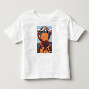 King Crab Fisherman - Yukon, Alaska Toddler T-Shirt