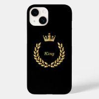 King Crown Black and Gold