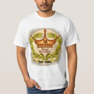 King Crown Grandpa  t-shirt