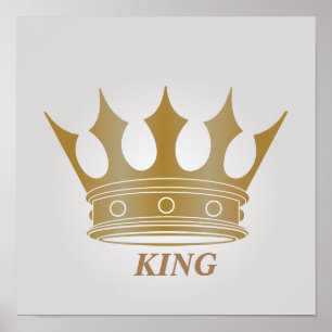 KING CROWN POSTER
