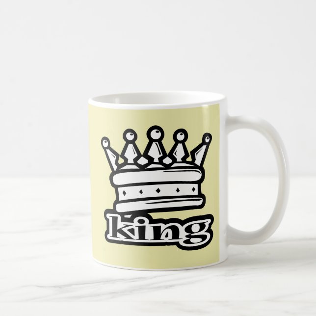 King Crown Royal Royalty Coffee Mug (Right)