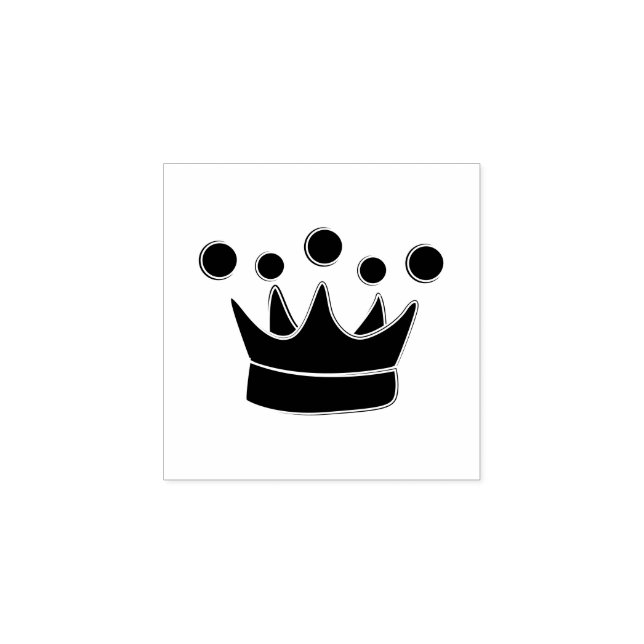King Crown Rubber Stamp (Imprint)