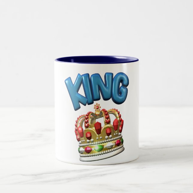 king.crown Two-Tone coffee mug (Center)