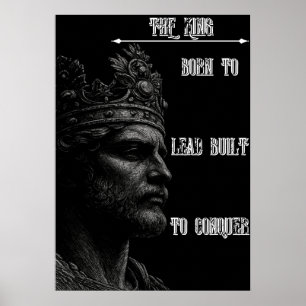 KING Crown Wall Art – Rule Your Space