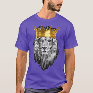 KING CROWNED LION  Super HOT Design by Kopa21 Desi T-Shirt