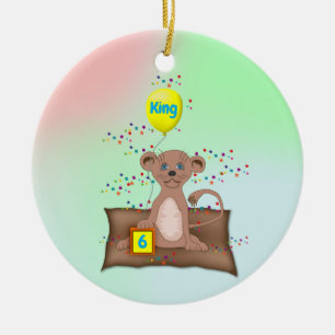 King Cub Ceramic Tree Decoration