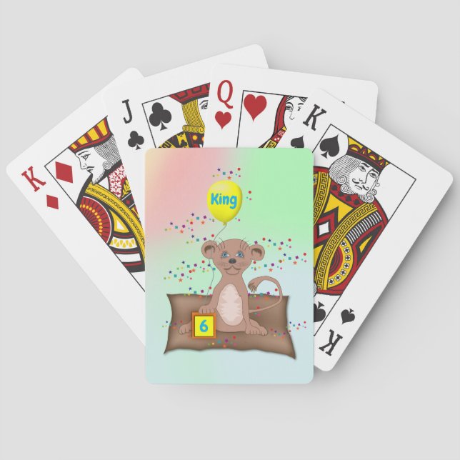 King Cub   Playing Cards (Back)
