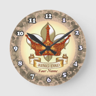 King Dad  Clock