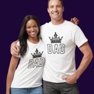 King Dad ,Father's Day Gift T-Shirt