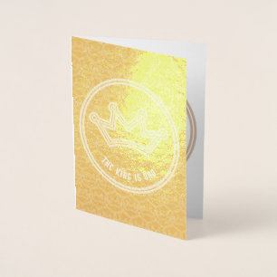 King Dad Foil Card