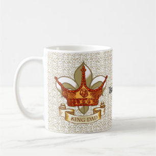 King Dad Royal Crown Coffee Mug