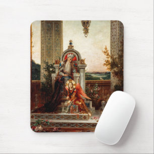 King David, 1878 by Gustave Moreau Mouse Mat