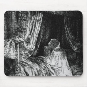 King David at prayer, 1652 Mouse Mat