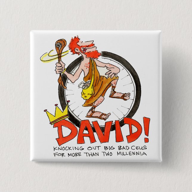 King David Button (Front)