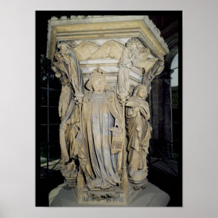 King David flanked by Moses and Jeremiah Poster