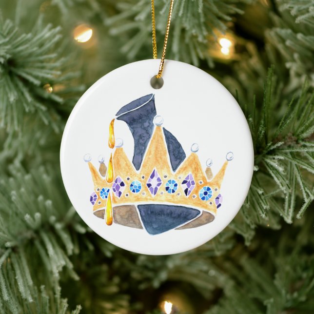 King David — Jesse Tree Keepsake Ornament (Tree)
