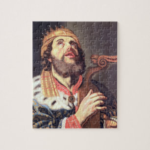 King David (panel) Jigsaw Puzzle