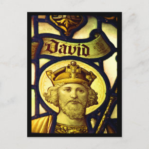King David Postcard