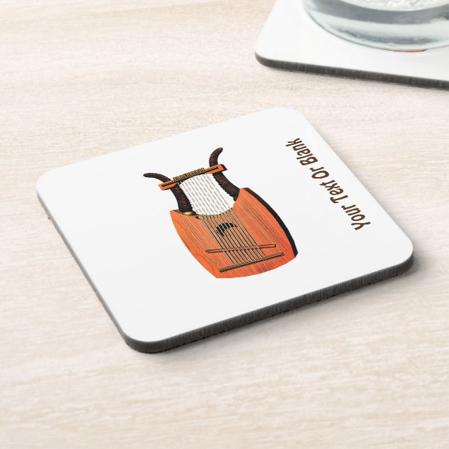 King David's Harp Coaster (Left Side)