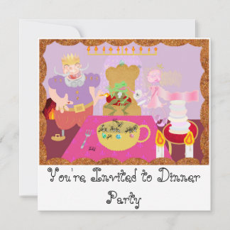 king dinner invitation