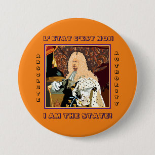King Donald Trump 7.5 Cm Round Badge