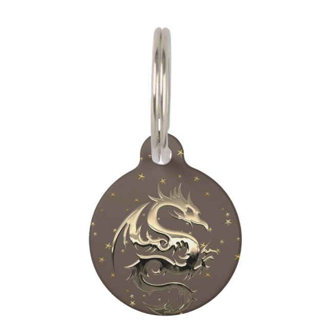 King Dragon Pet Tag (Front)