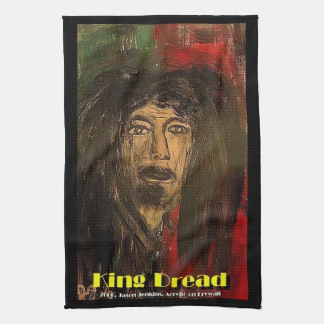 KING DREAD TEA TOWEL (Vertical)