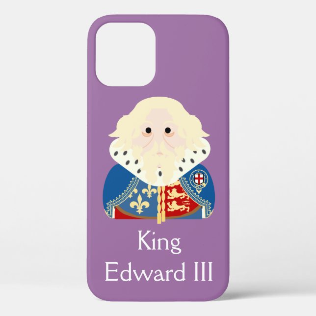King Edward III of England Case-Mate iPhone Case (Back)