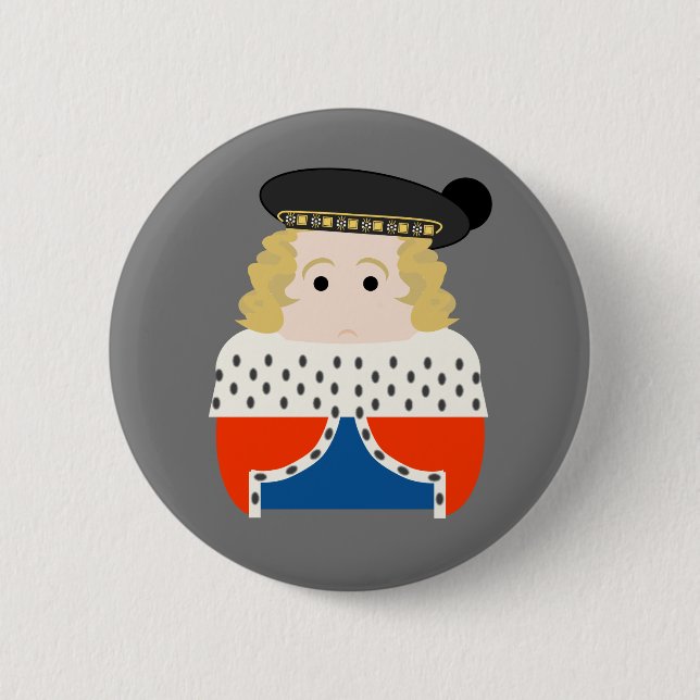 King Edward V of England 6 Cm Round Badge (Front)
