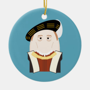 King Edward VI Ceramic Tree Decoration