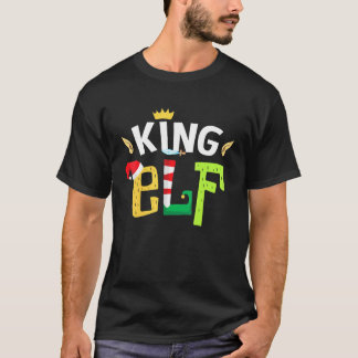 King Elf Elf Squad Family Christmas Matching Tee