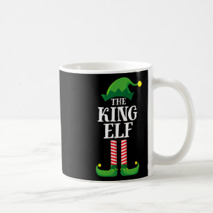 King Elf Matching Family Group Christmas Party Pyj Coffee Mug