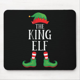 King Elf Matching Group Xmas Funny Family Christma Mouse Mat