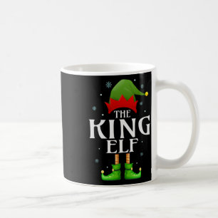 King Elf Xmas Matching Family Group Christmas Gran Coffee Mug