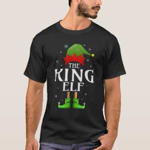 King Elf Xmas Matching Family Group Christmas Gran T-Shirt
