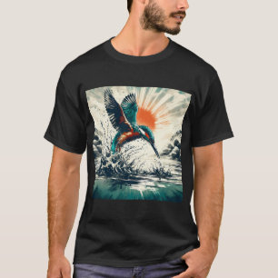 King Fisher, Ai Generated Art T-Shirt