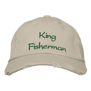 King Fisherman Embroidered Hat