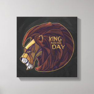 King for the Day Canvas Print