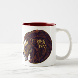 King for the Day Two-Tone Coffee Mug