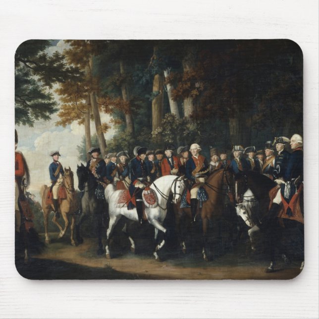 King Frederick II's return from Preussen von Mouse Mat (Front)