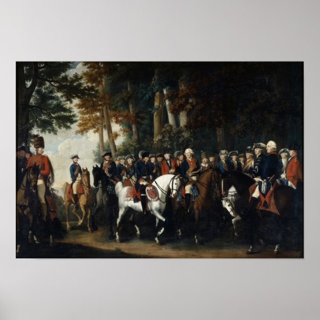 King Frederick II's return from Preussen von Poster (Front)