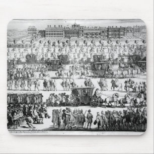 King George I procession to St. James's Palace Mouse Mat
